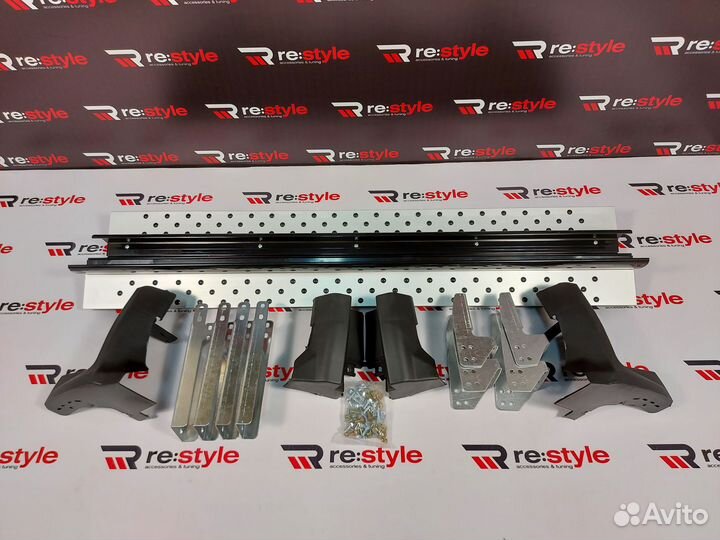 Подножки Honda CR-V 06-12г Стиль BMW