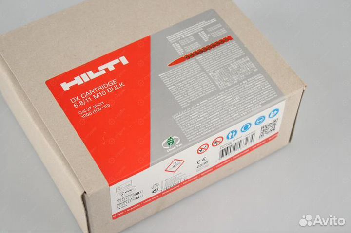 Hilti DX 6.8/11 M10 bulk патрон красный #2343894