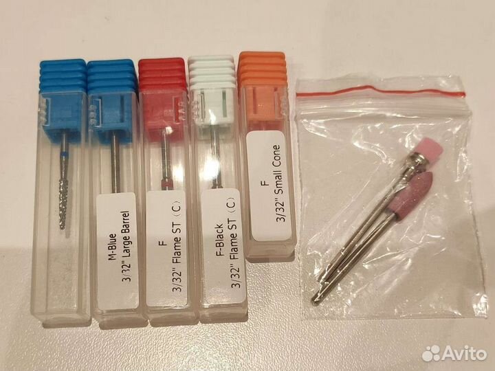 Новый аппарат для маникюра+фрезы 43 шт