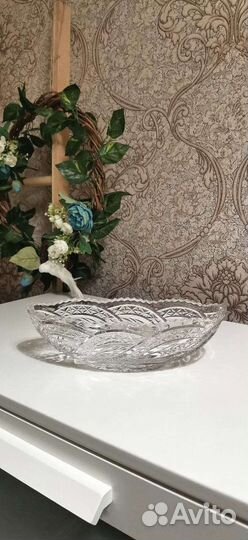 Ваза хрустальная СССР