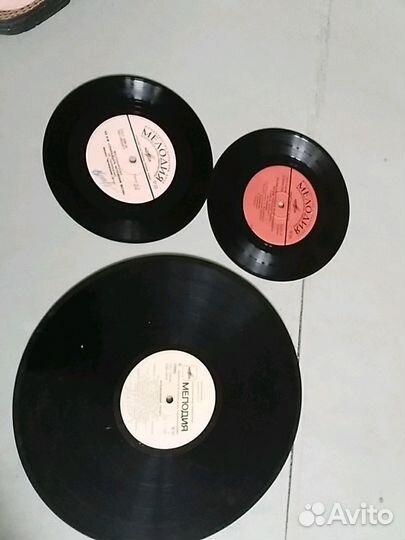 Граммпластинки 70-80 годов. Сов и зар эстрада