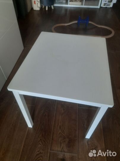 Детский столик Икеа криттер, деревянный