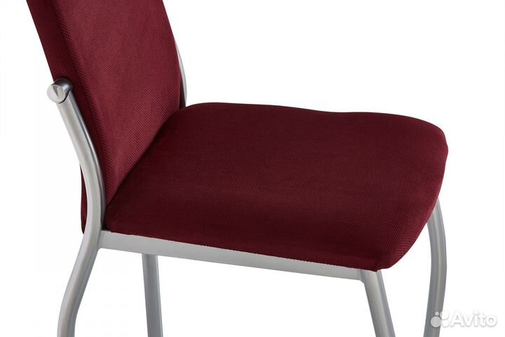 Стул пекин хром/тк. Киви 66 винный