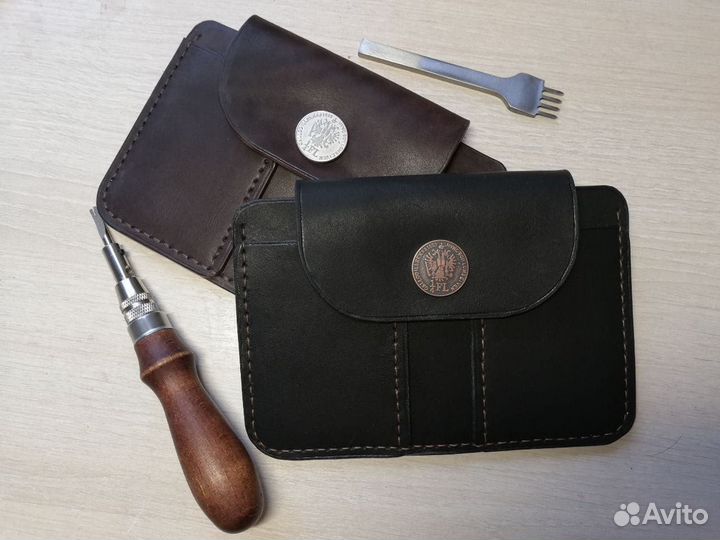 Портмоне для автодокументов (ручная работа)