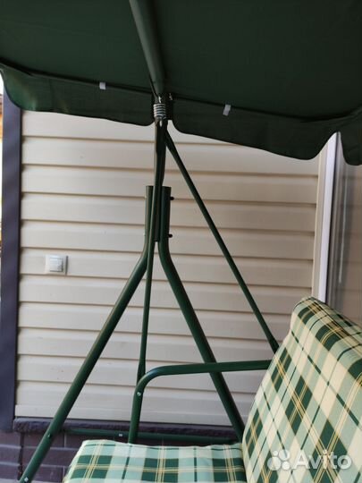 Садовые качели ostin до 240 кг (не бу)