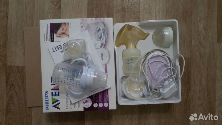 Молокоотсос avent электрический