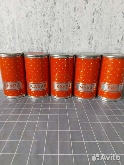 Жестяные банки СССР