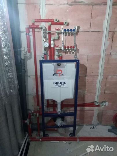 Услуги сантехника, сантехник, отопление и вод.снаб