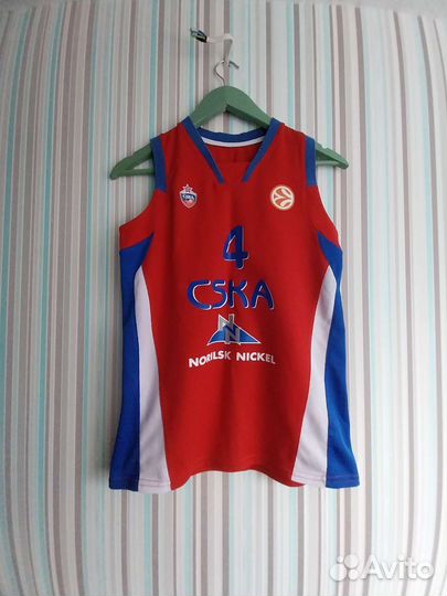 Баскетбольная майка цска