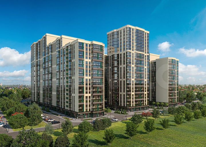 Квартира-студия, 29,4 м², 20/24 эт.