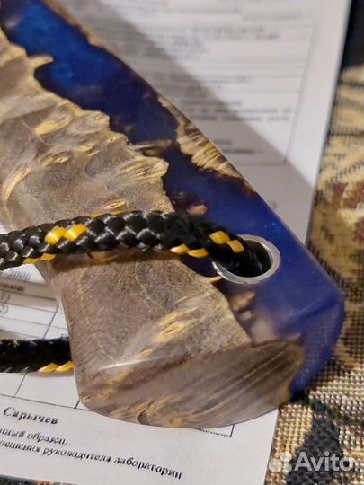 Нож WK7custom elmax Матовая Полировка Гибрид