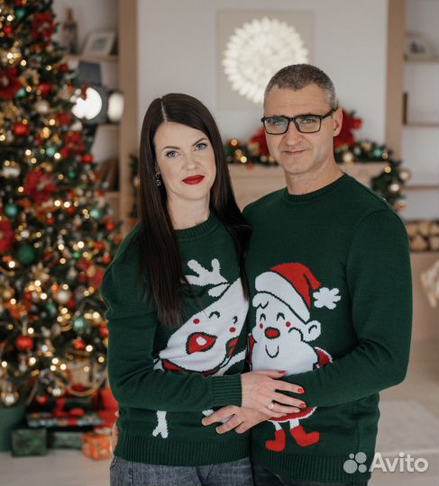 Прокат новогодних свитеров Фэмили лук