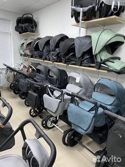 Коляски 2 в 1, 3 в 1, прогулочные коляски
