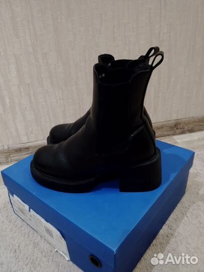 Ботильоны зимние размер 36 нат кожа