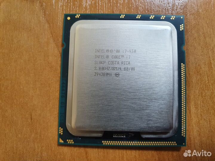 Процессор intel core i7-930