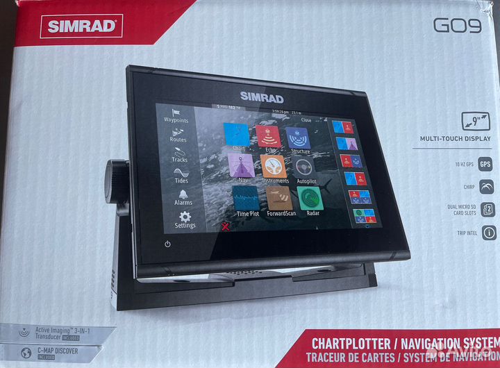 Картплоттер Simrad GO 9 XSE с датчиком 3in1