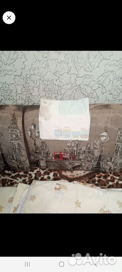 Бортики в детскую кроватку одеяло и подушки