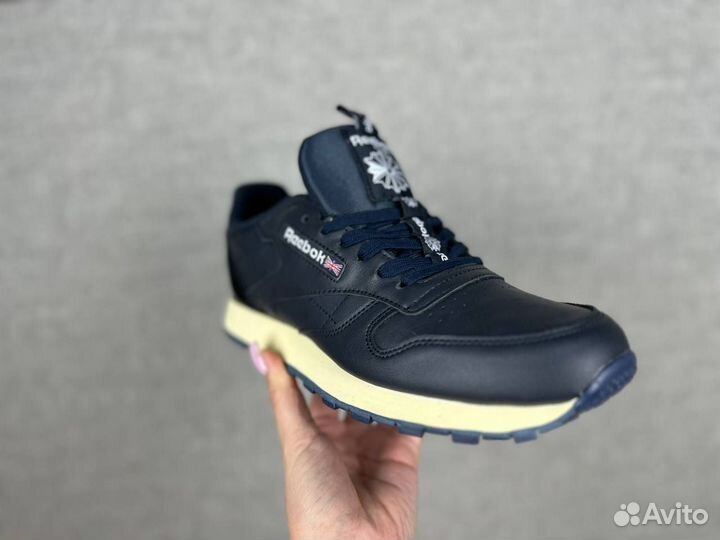 Кроссовки Reebok Classic Leather Blue