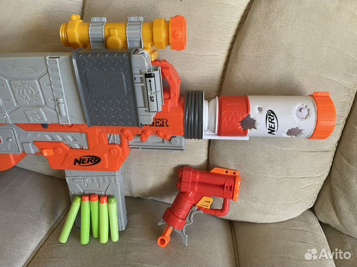 Бластер nerf scravenger
