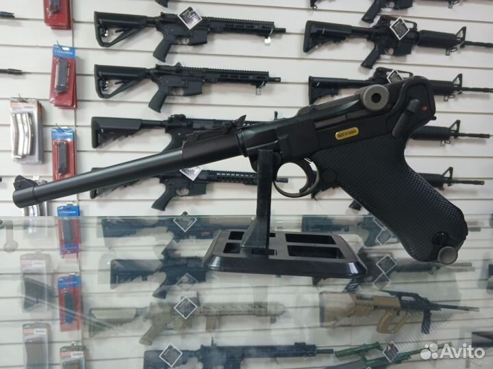 Страйкбольный Пистолет WE Luger P08 Артиллерийский