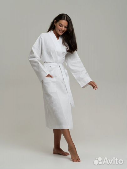 Халат банный вафельный Артикул 1512 - 1509