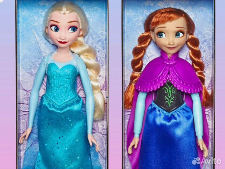 Кукла холодное сердце 2 шт