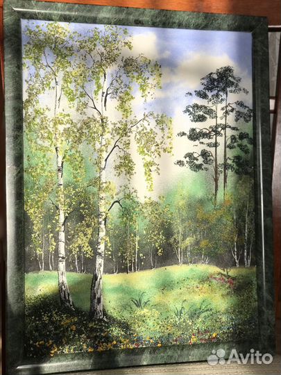 Картина из натурального камня 