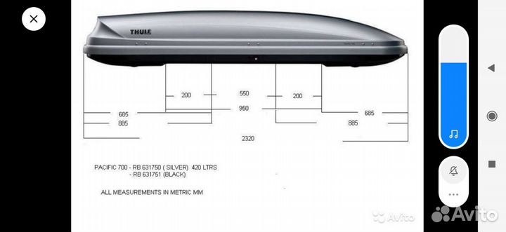 Аренда багажника на крышу