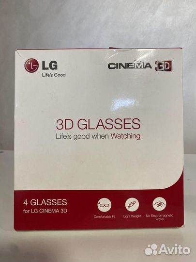 3D очки для телевизора lg