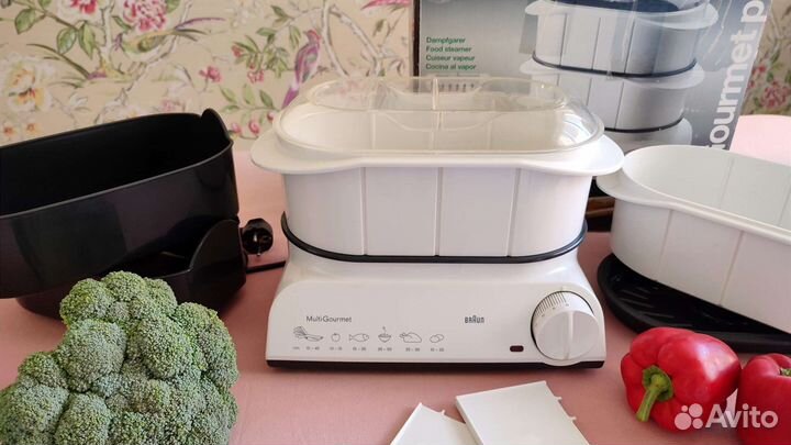 Пароварка Braun MultiGourmet plus 3216 белая