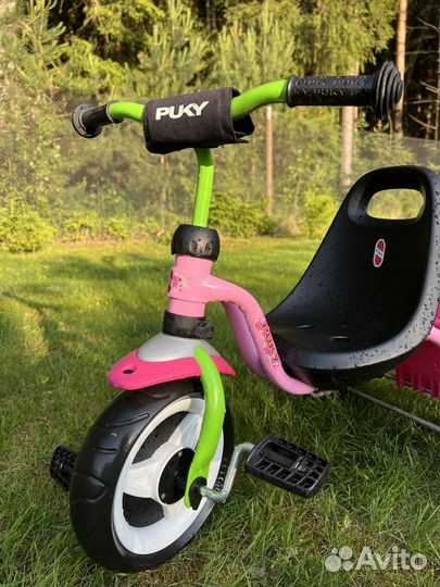 Трехколесный велосипед Puky Ceety 2219 pink/kiwi