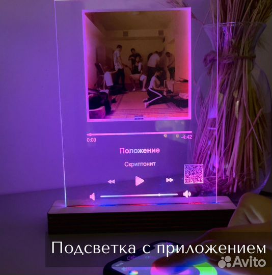 Рамка с живым фото