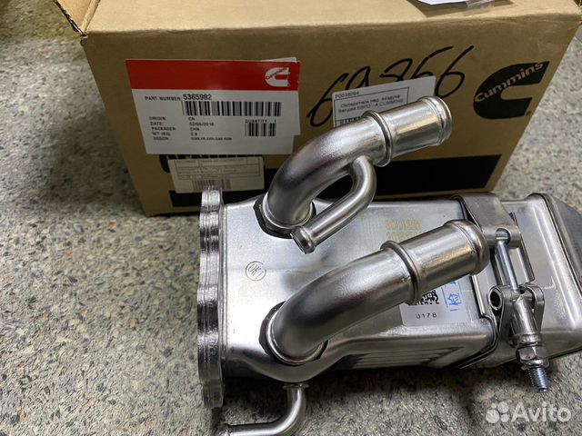 Охладитель выхлопных газов егр Валдай 3.8 cummins