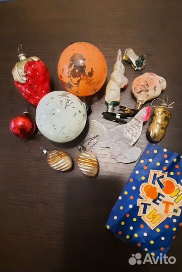Ёлочные игрушки СССР