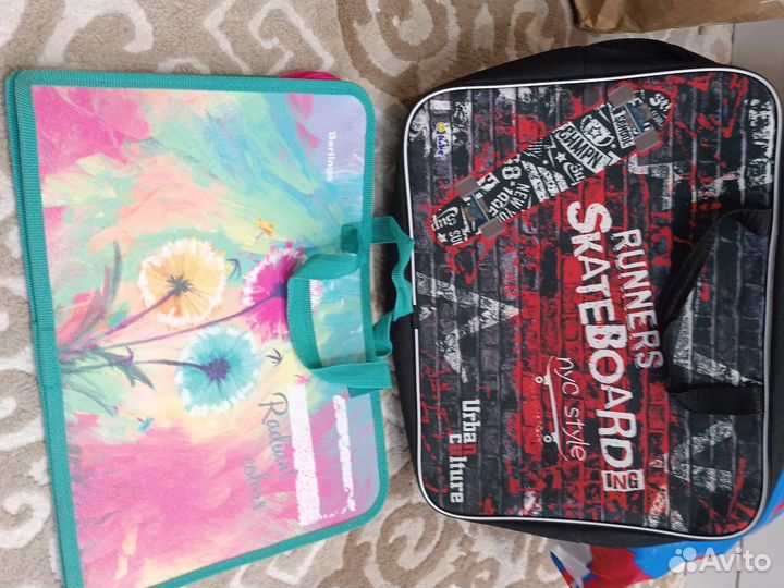 Сумочки для рисования и доп.секций