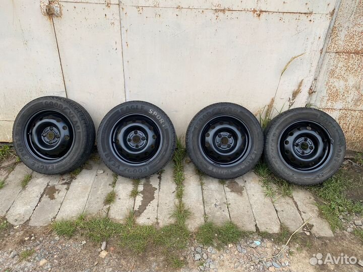 R14 Goodyear Eagle Sport 185/60, PCD 4x100 DIA 56.6