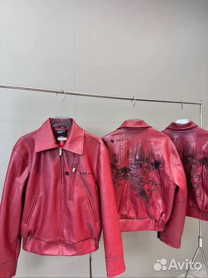 Кожаная куртка Enfants Riches Deprimes ERD