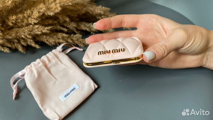 Зеркало карманное Miu Miu новое