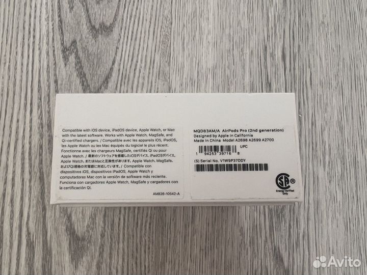 Apple airpods pro 2 2022 (зарядный кейс)