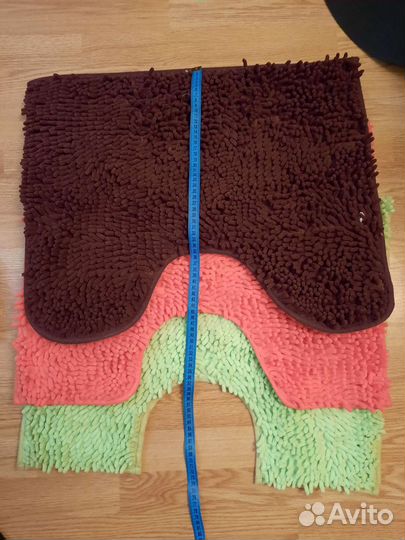 Коврики для ванной и туалета новые