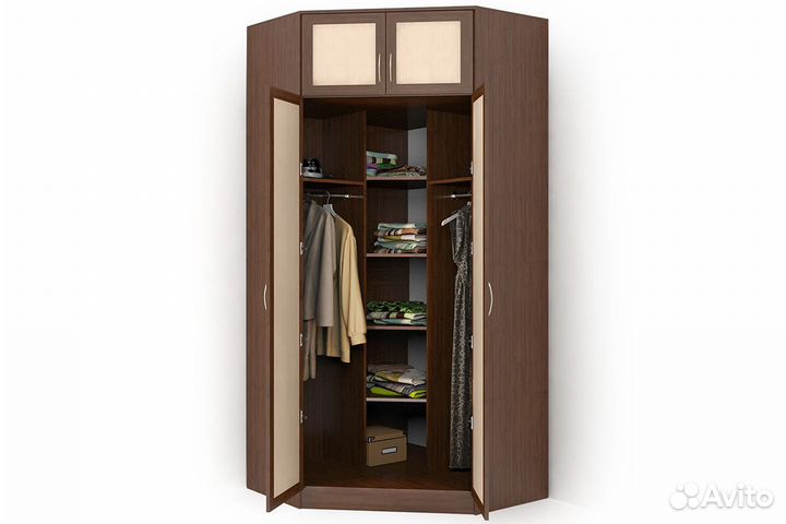 Шкаф двустворчатый 