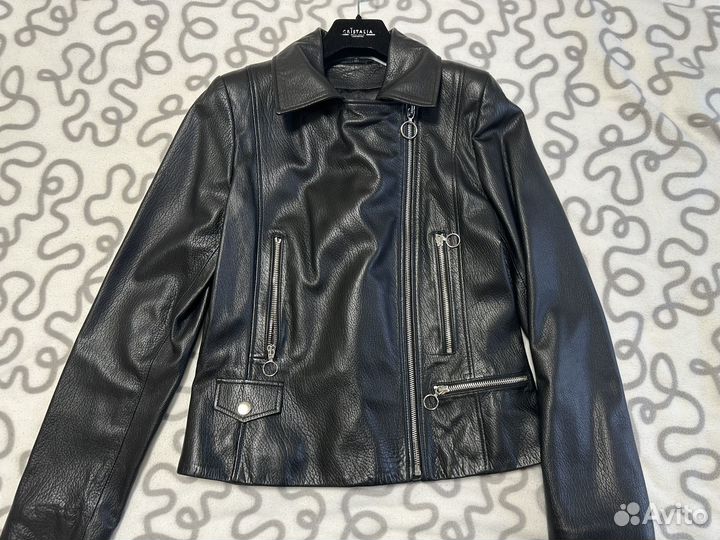 Куртка кожаная женская