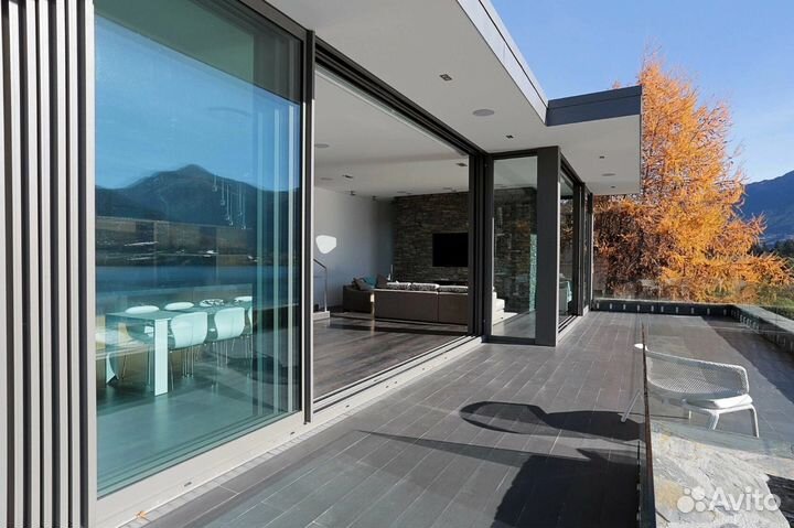 Остекление Коттеджа, Портал, Входные группы, Окна