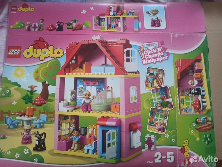 Lego Duplo оригинал 10505 Кукольный дом с коробкой