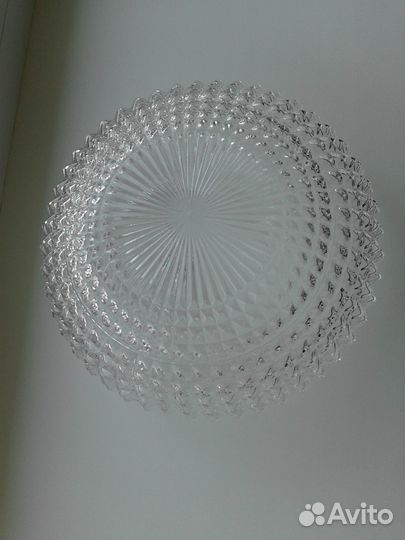 Светильник настенно-потолочный стеклянный