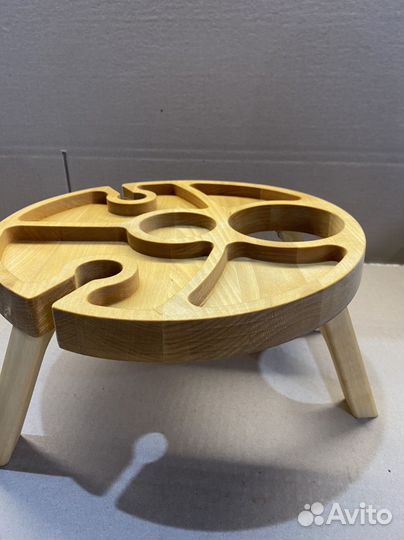 Винный столик менажница