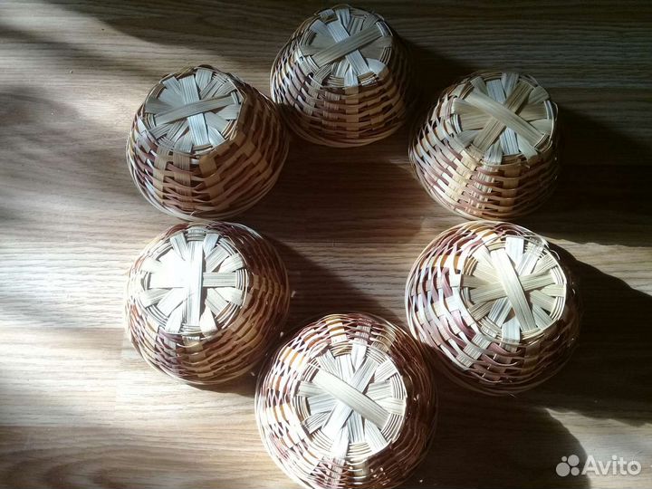 Корзиночки плетеные
