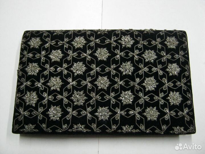 Сумочка клатч театральная парча шелк 50ые винтаж