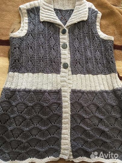 Вяжу на спицах из пряжи заказчика