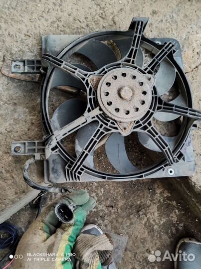 Вентилятор охлаждения приора